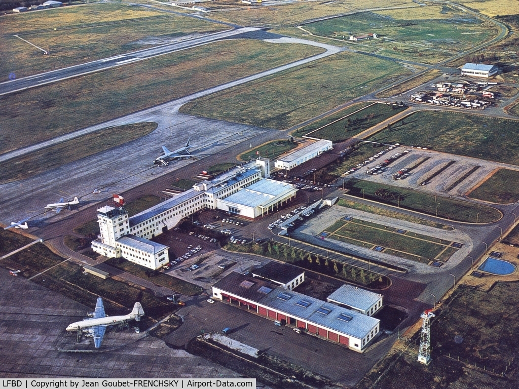 Bordeaux Airport, Merignac Airport France (LFBD) - Bordeaux Mérignac 1964
