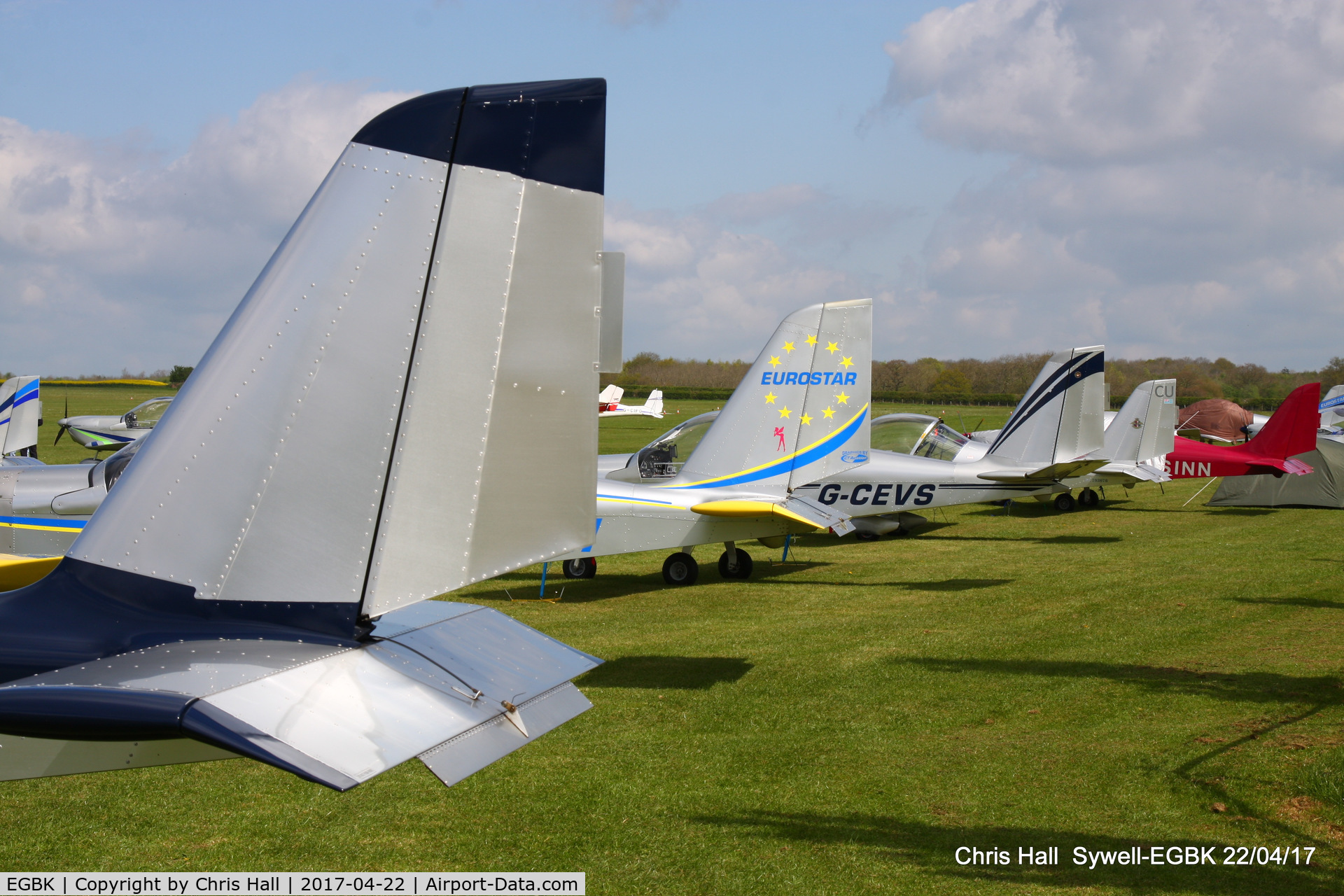 Sywell Aerodrome Airport, Northampton, England United Kingdom (EGBK) - at the EV-97 fly in. Sywell