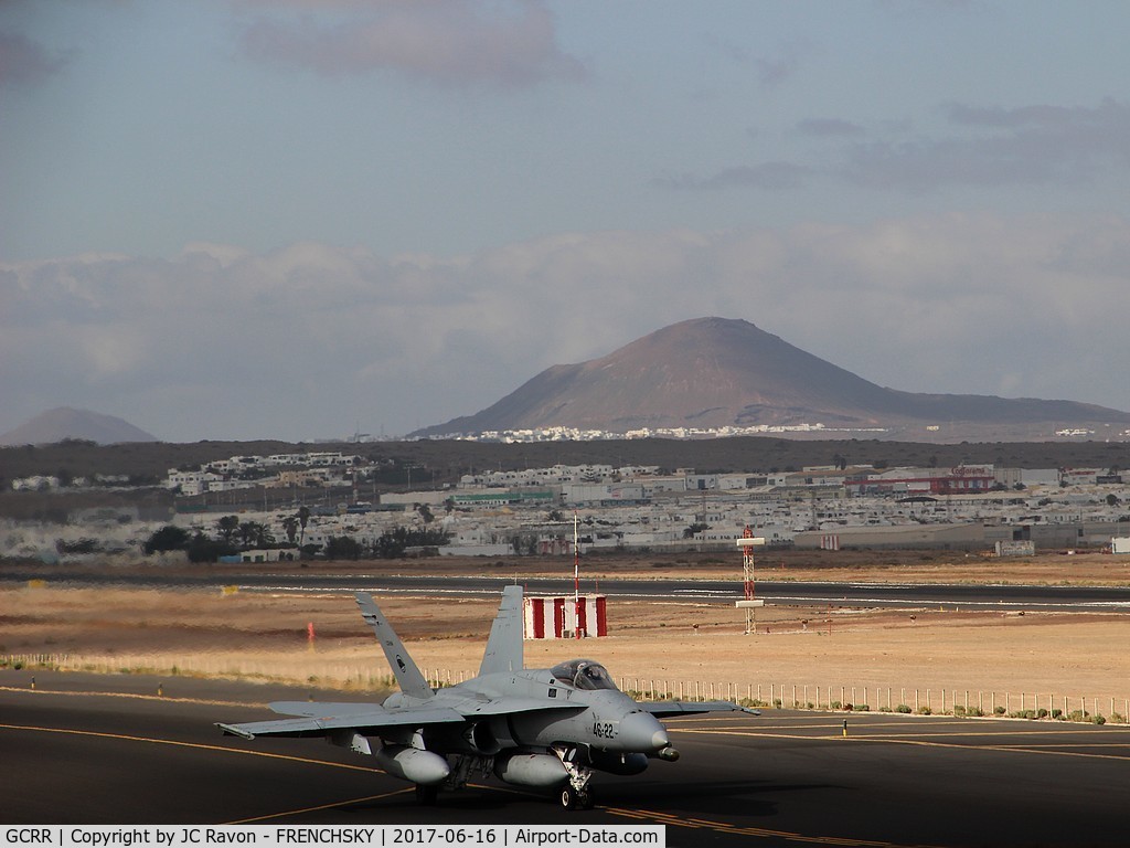 Arrecife Airport (Lanzarote Airport), Arrecife Spain (GCRR) - Spanish Air Force, Lanzarote airport