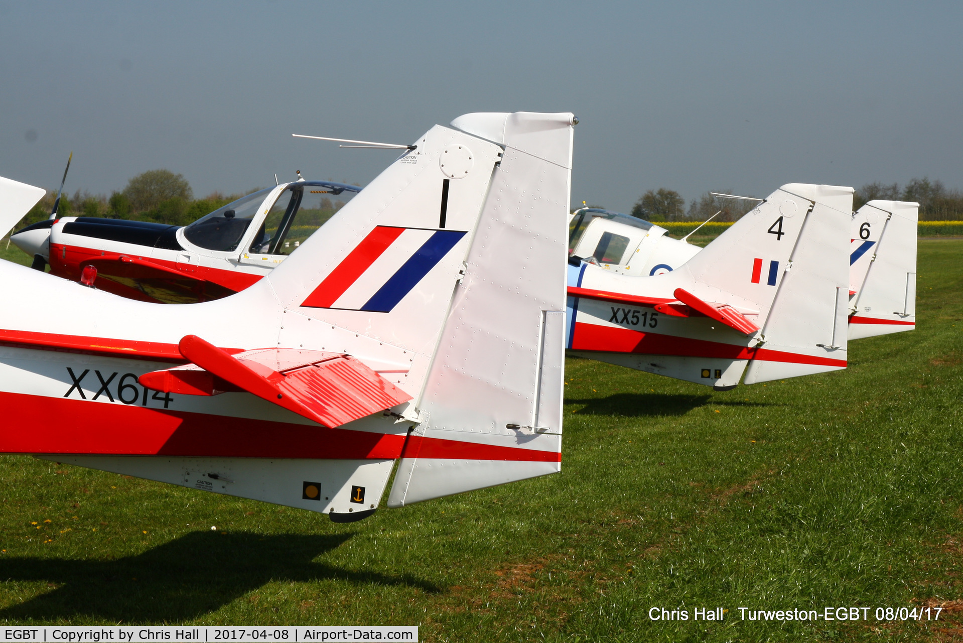 Turweston Aerodrome Airport, Turweston, England United Kingdom (EGBT) - Bulldogs at Turweston