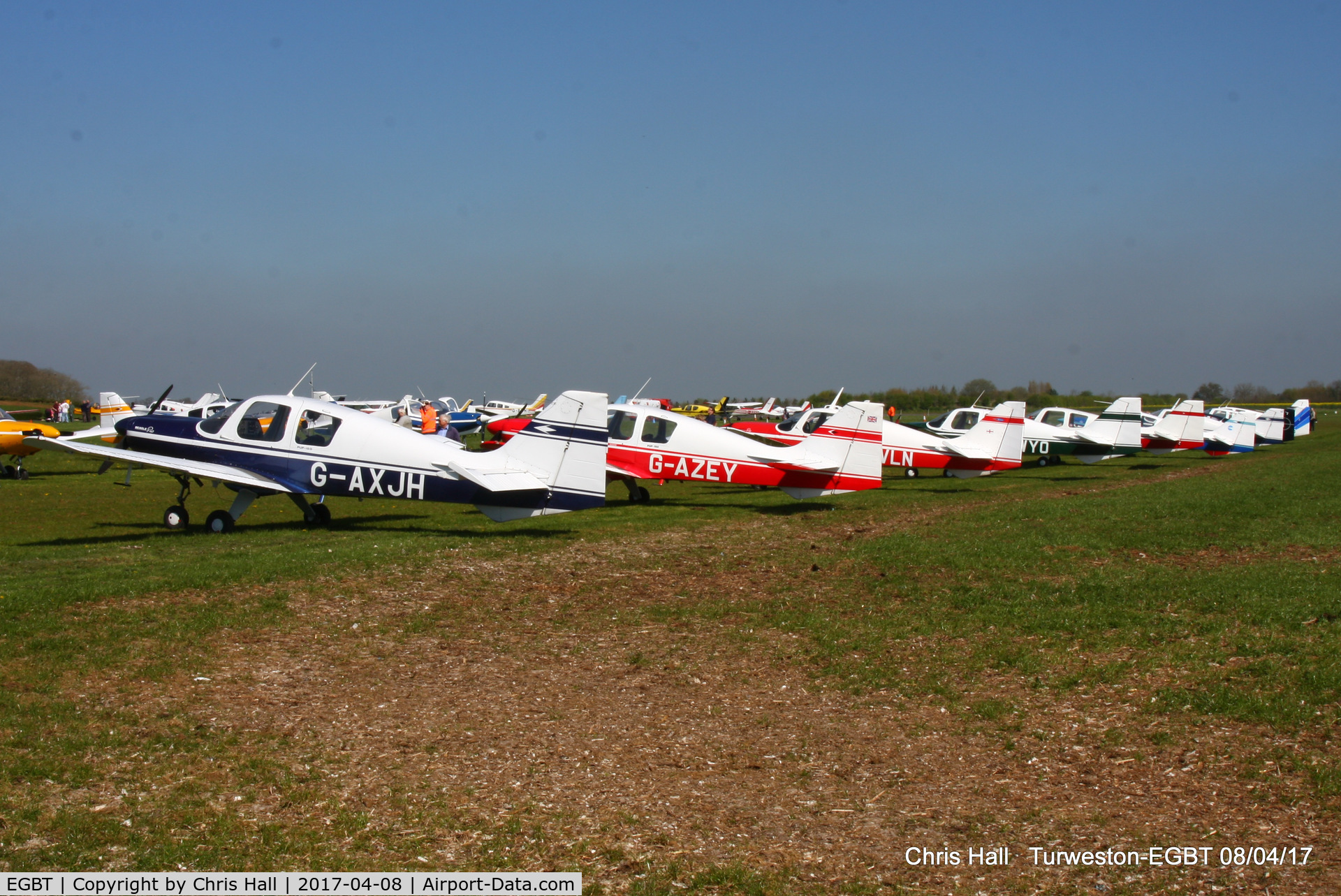 Turweston Aerodrome Airport, Turweston, England United Kingdom (EGBT) - at the Beagle Pup 50th anniversary celebration fly in