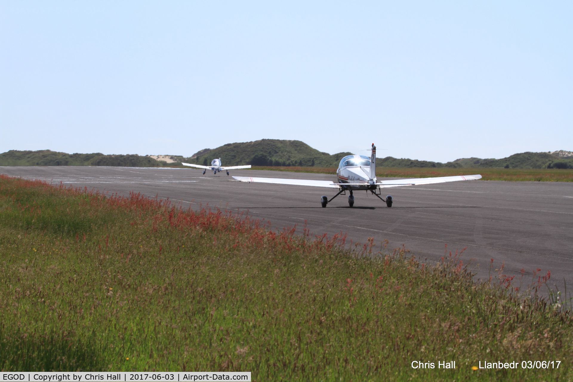 Llanbedr Airport, Llanbedr, Wales United Kingdom (EGOD) - Royal Aero Club 3Rs air race at Llanbedr