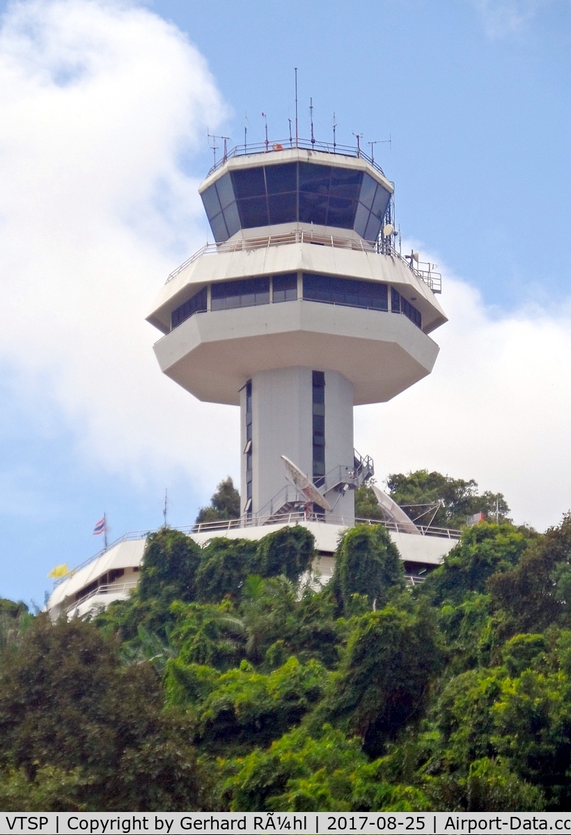 Phuket International Airport, Phuket Thailand (VTSP) - Tower from Phuket