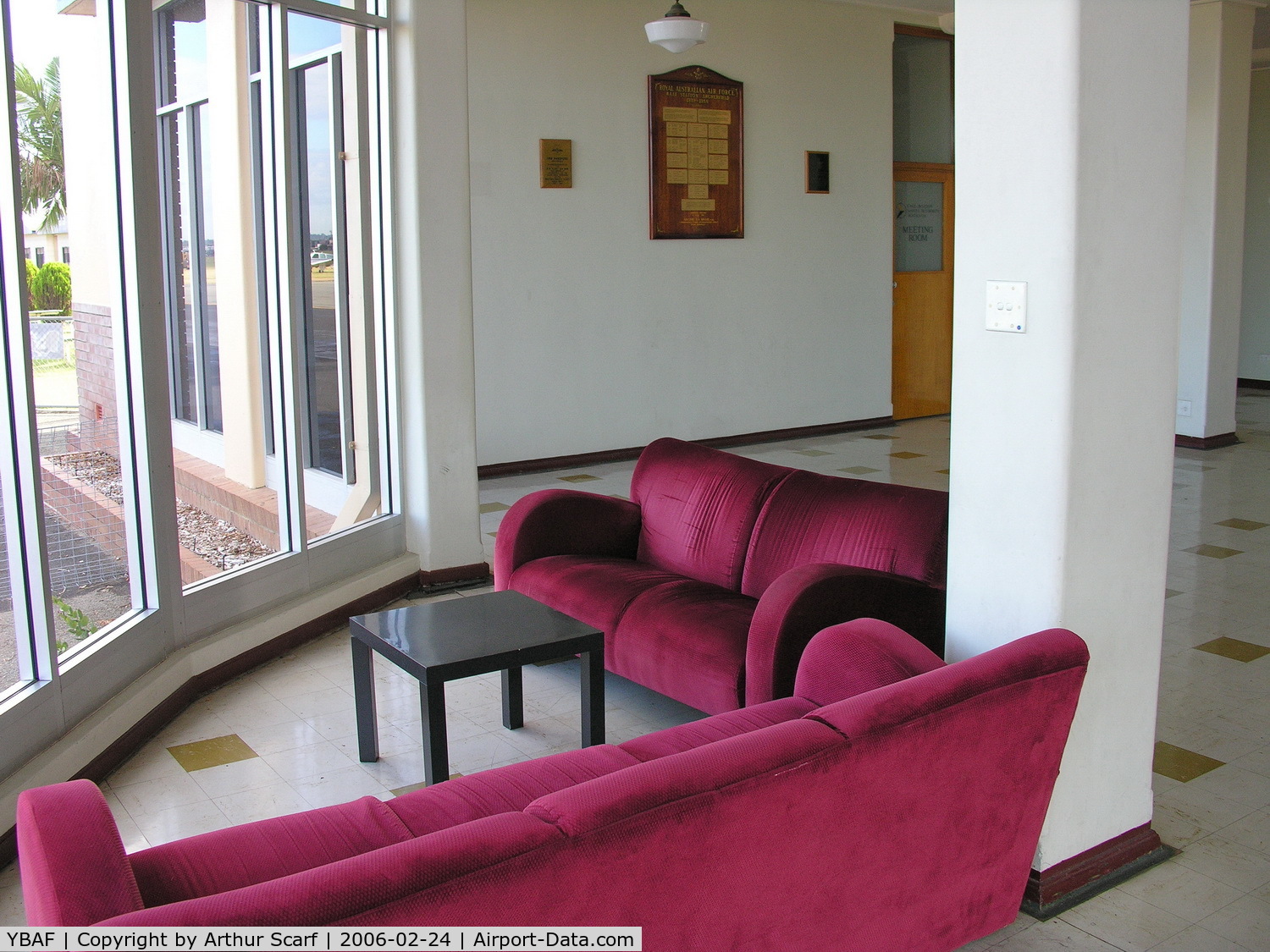 Archerfield Airport, Archerfield, Queensland Australia (YBAF) - Period furniture in the waiting lounge - Archerfield Qld