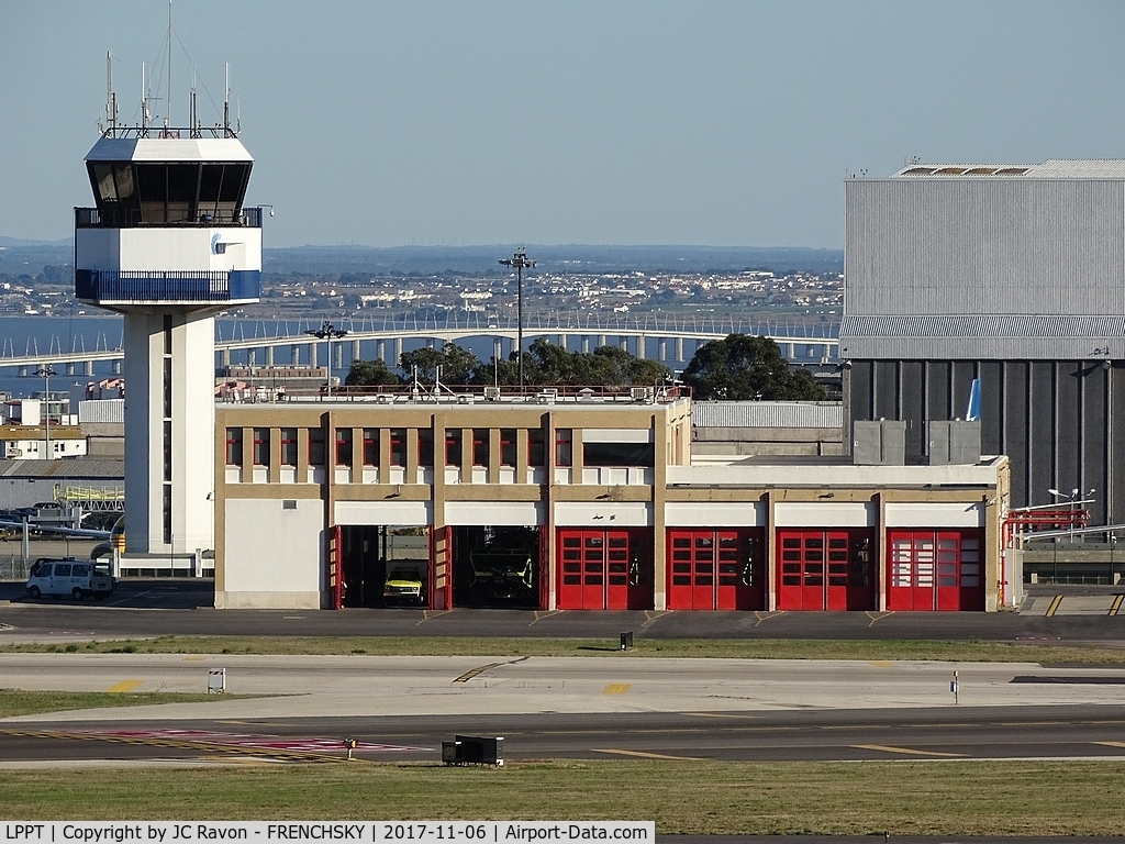 Portela Airport (Lisbon Airport), Portela, Loures (serves Lisbon) Portugal (LPPT) - fire station (Spotters zone - LPPT)