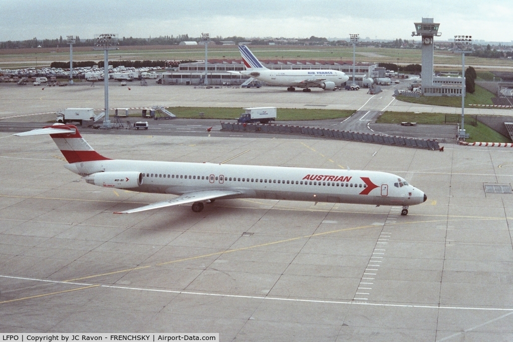 Paris Orly Airport, Orly (near Paris) France (LFPO) - Orly south in 1994'