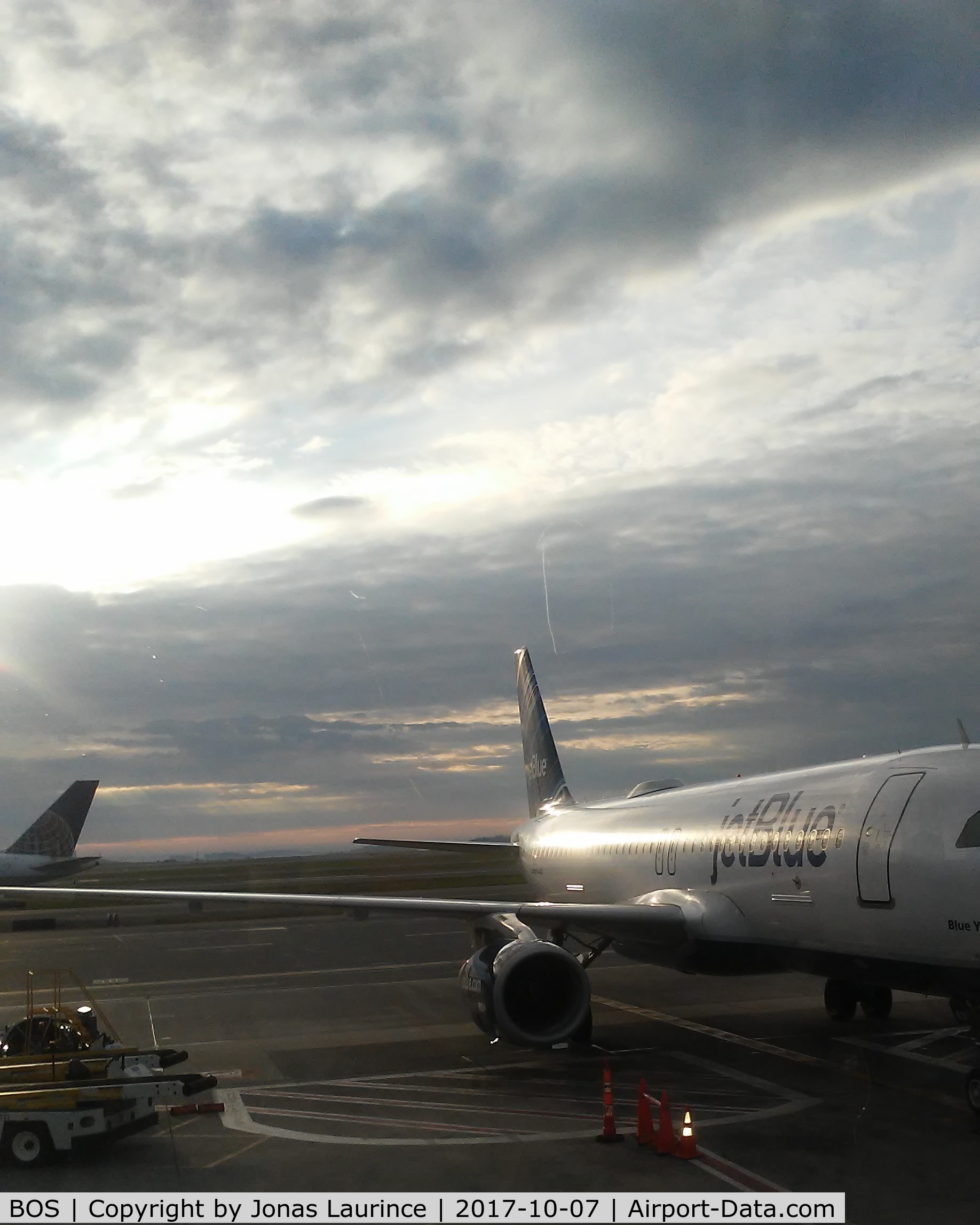 General Edward Lawrence Logan International Airport (BOS) - Jetblue aircraft at the Logan Airport