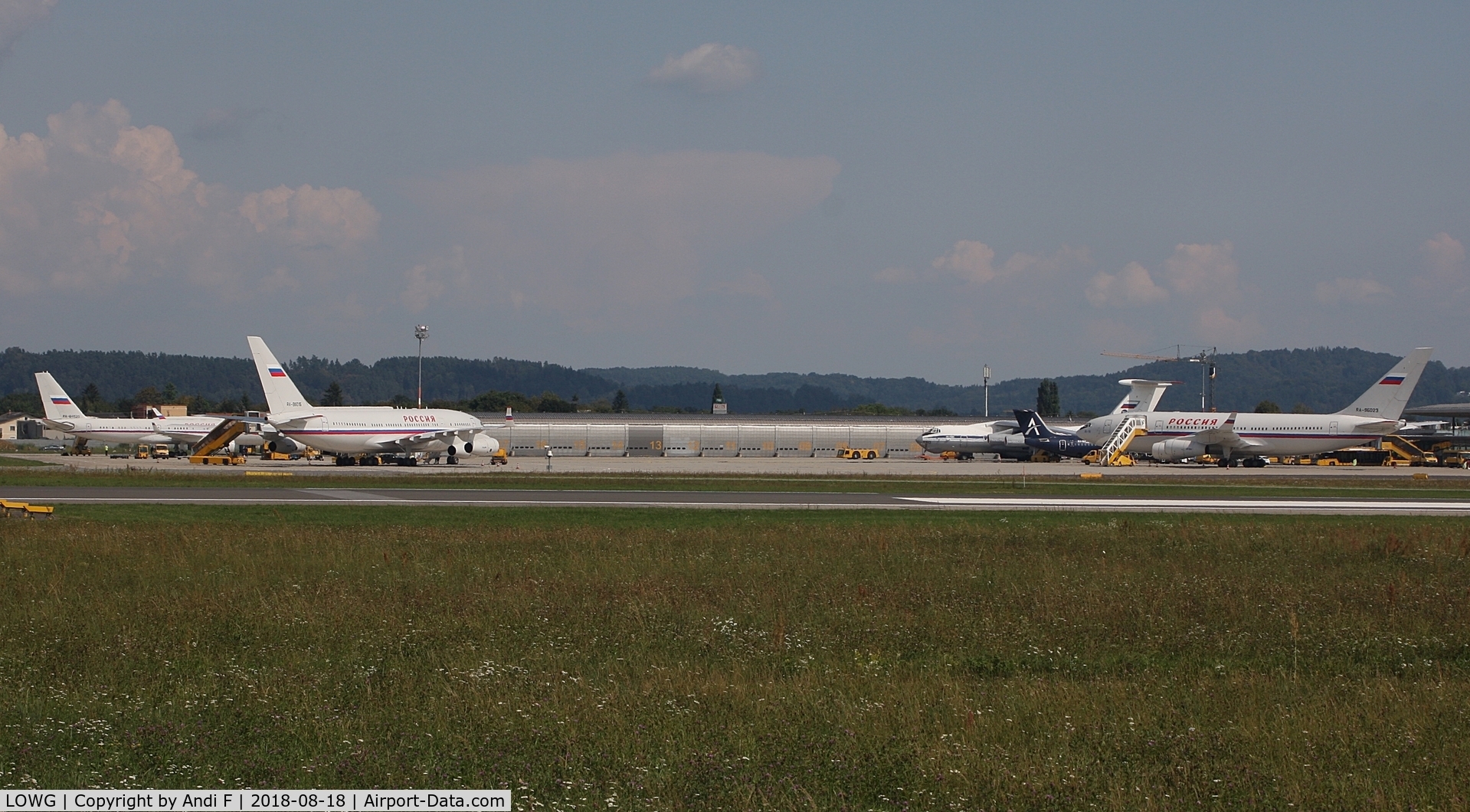 Graz Airport, Graz Austria (LOWG) - Putin Visit in Graz