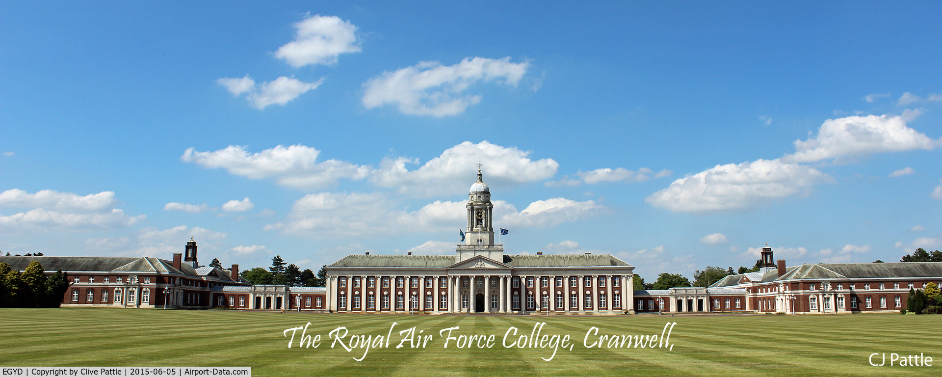 RAF Cranwell Airport, Cranwell, England United Kingdom (EGYD) - The Royal Air Force College at Cranwell
