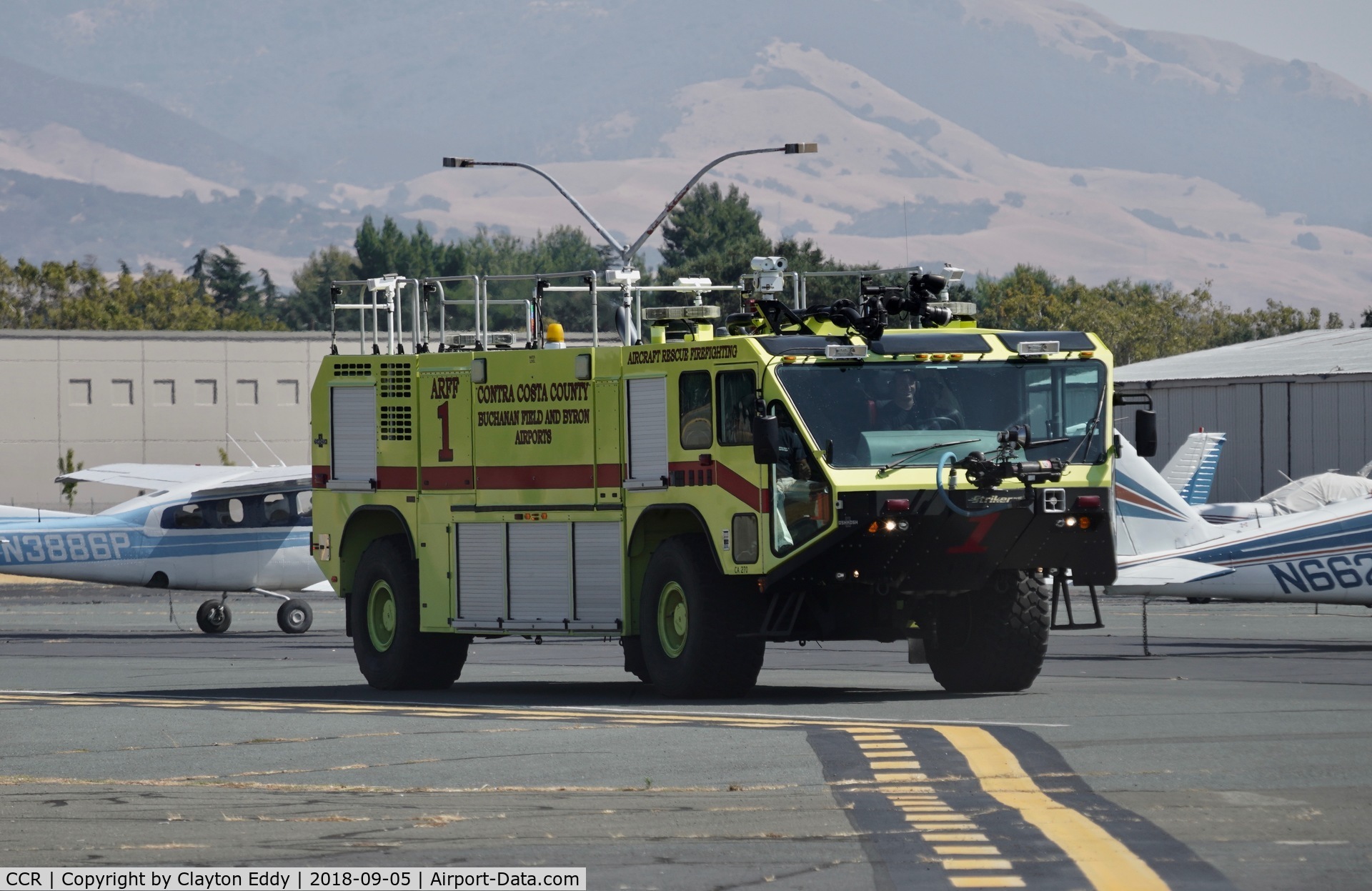 Buchanan Field Airport (CCR) - Aircraft Rescue Firefighting.