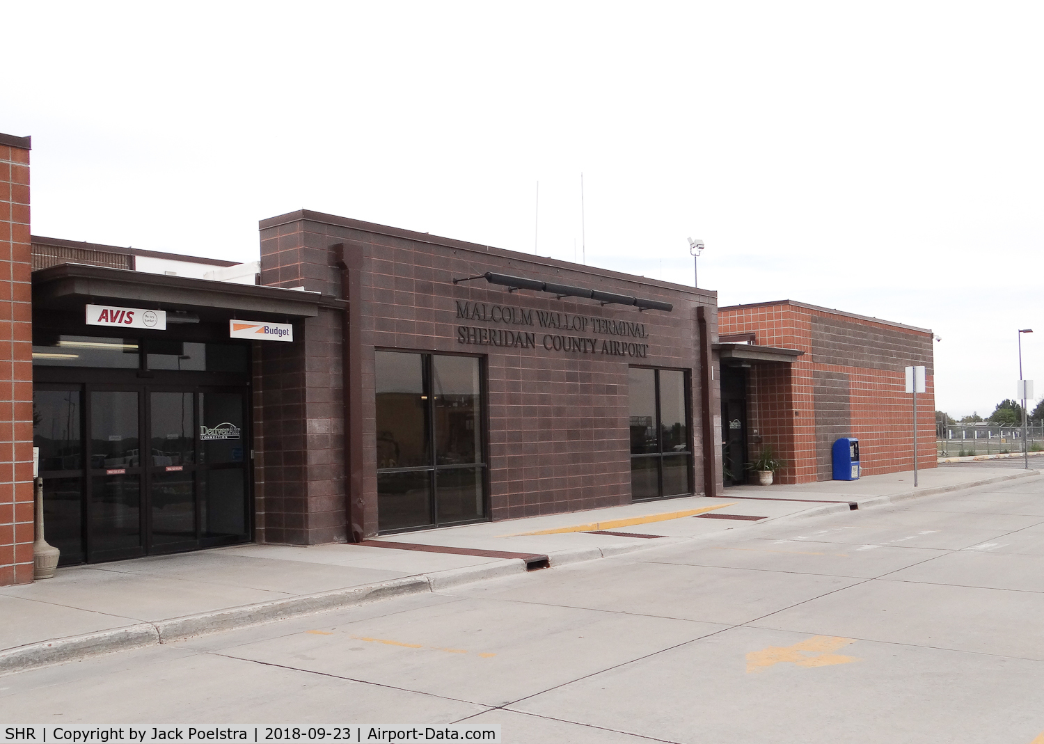 Sheridan County Airport (SHR) - Malcolm Wallop Terminal, Sheridan airport WY