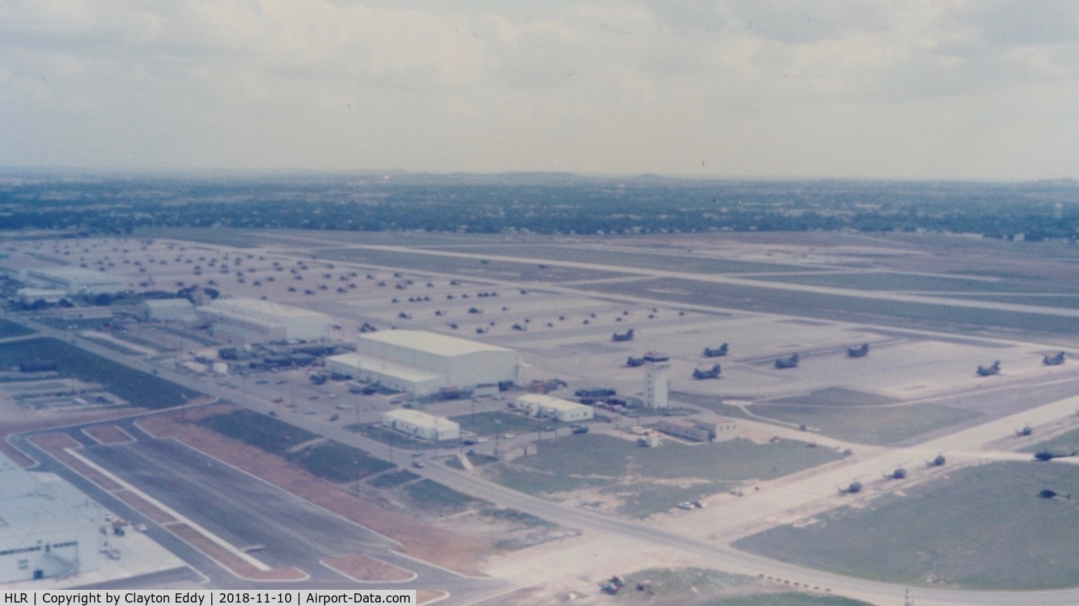 Hood Aaf Airport (HLR) - Fort Hood Army Air Field 1982