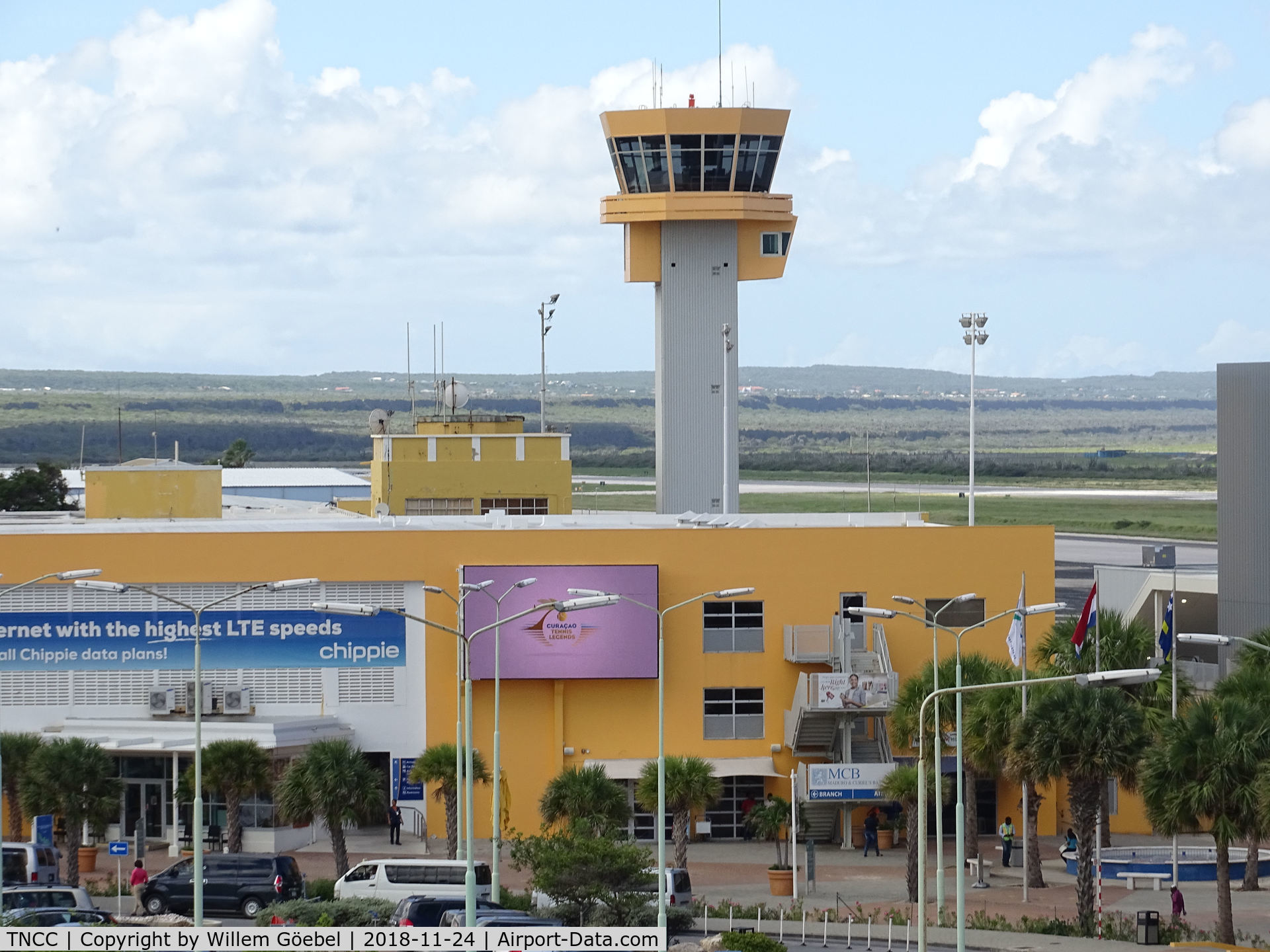 Hato International Airport, Willemstad, Curaçao, Netherlands Antilles Netherlands Antilles (TNCC) - From spotters place