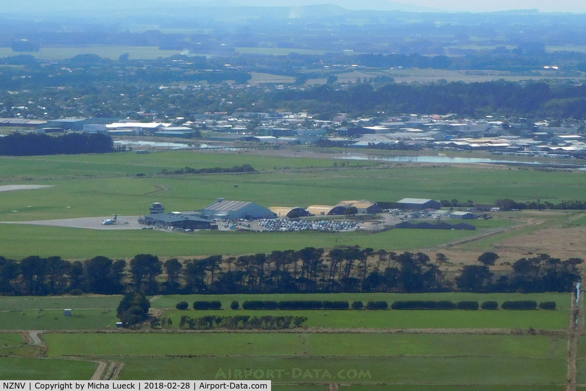 Invercargill Airport, Invercargill New Zealand (NZNV) - Taken from ZK-FWZ (SZS-IVC)