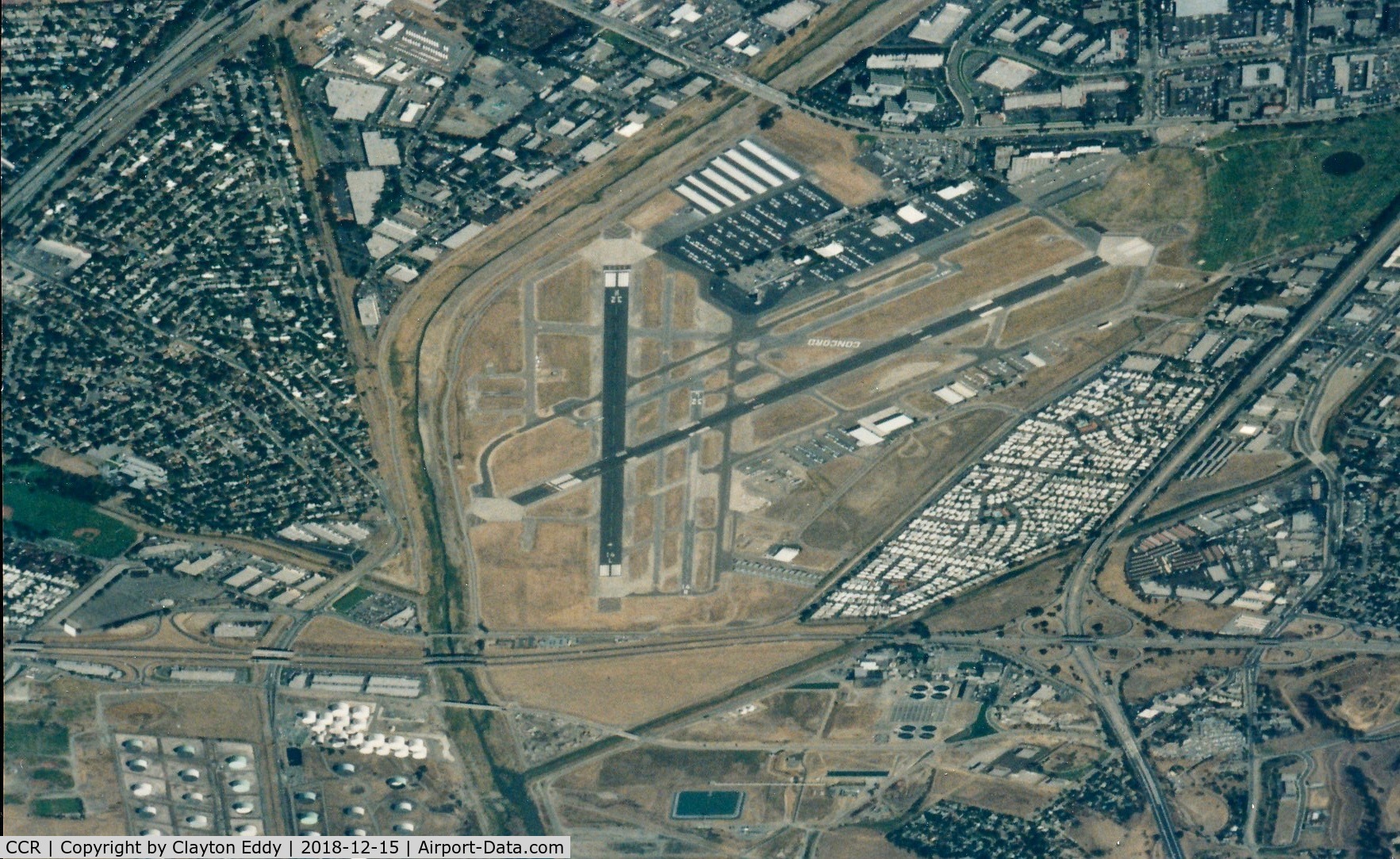 Buchanan Field Airport (CCR) - Buchanan Field Concord California 19??