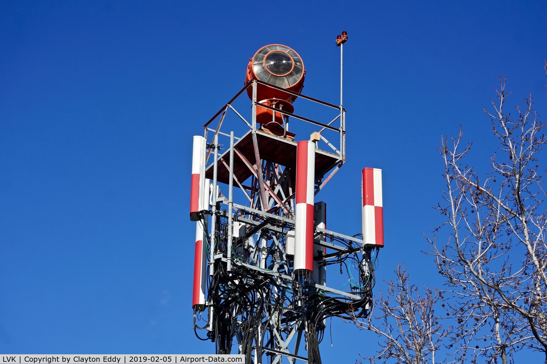 Livermore Municipal Airport (LVK) - Livermore Airport California beacon 2019.