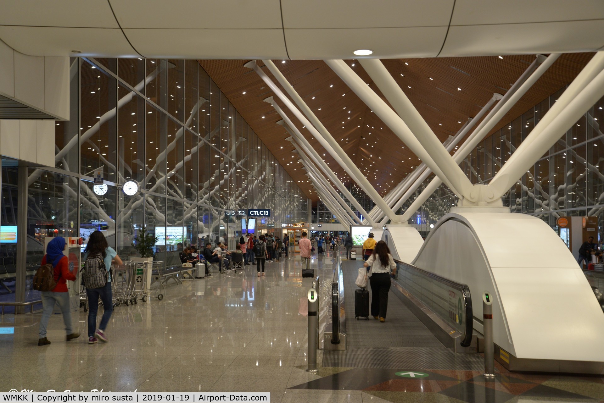 Kuala Lumpur International Airport, Sepang, Selangor Malaysia (WMKK) - Kuala Lumpur International Airport transit area.