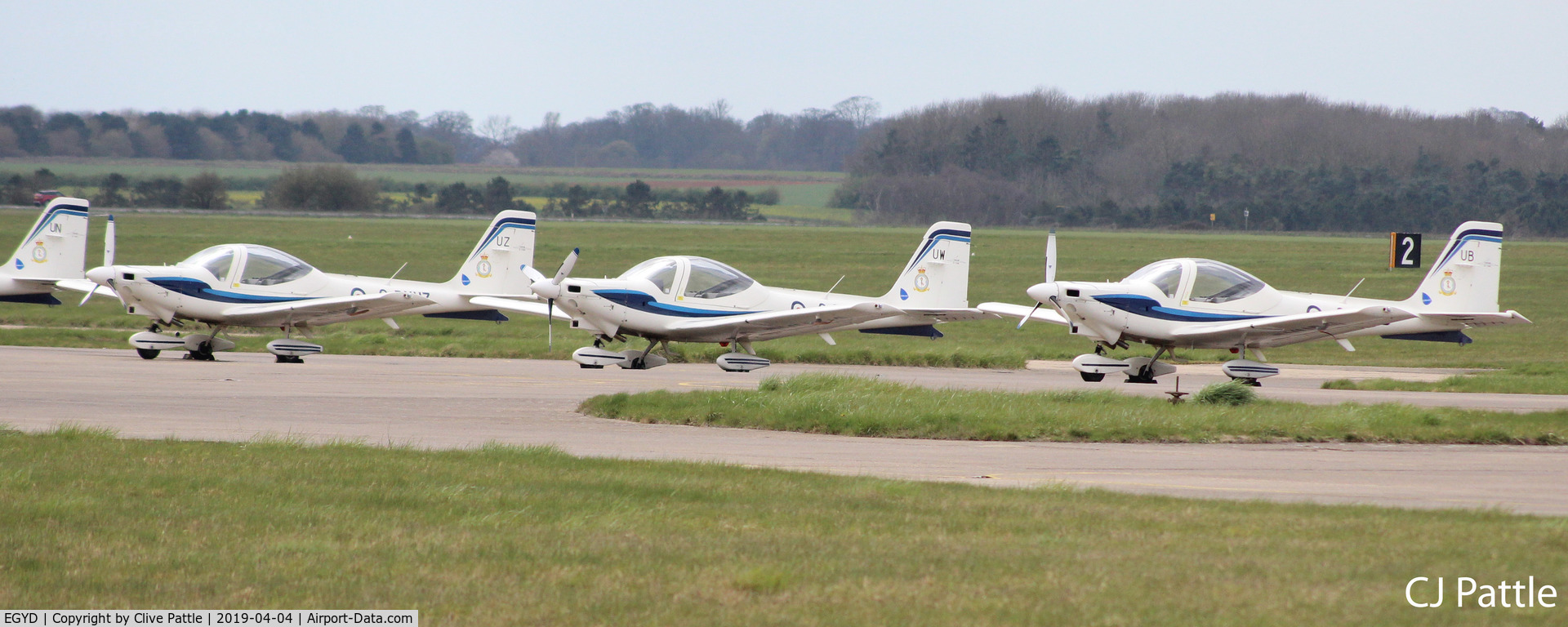 RAF Cranwell Airport, Cranwell, England United Kingdom (EGYD) - Tutor line-up @ Cranwell