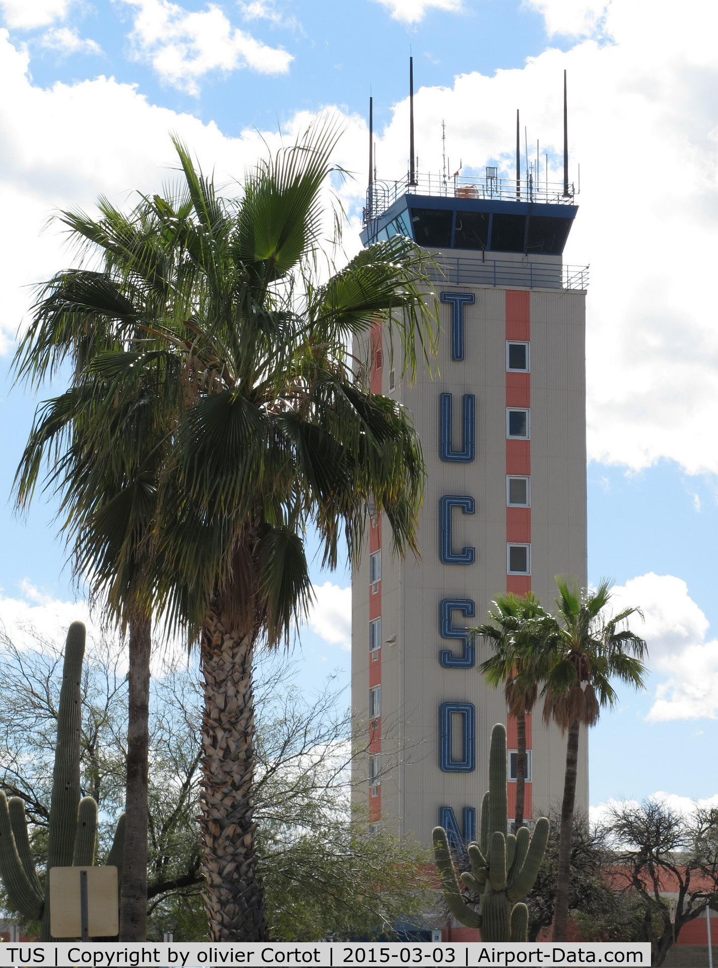 Tucson International Airport (TUS) - the control tower