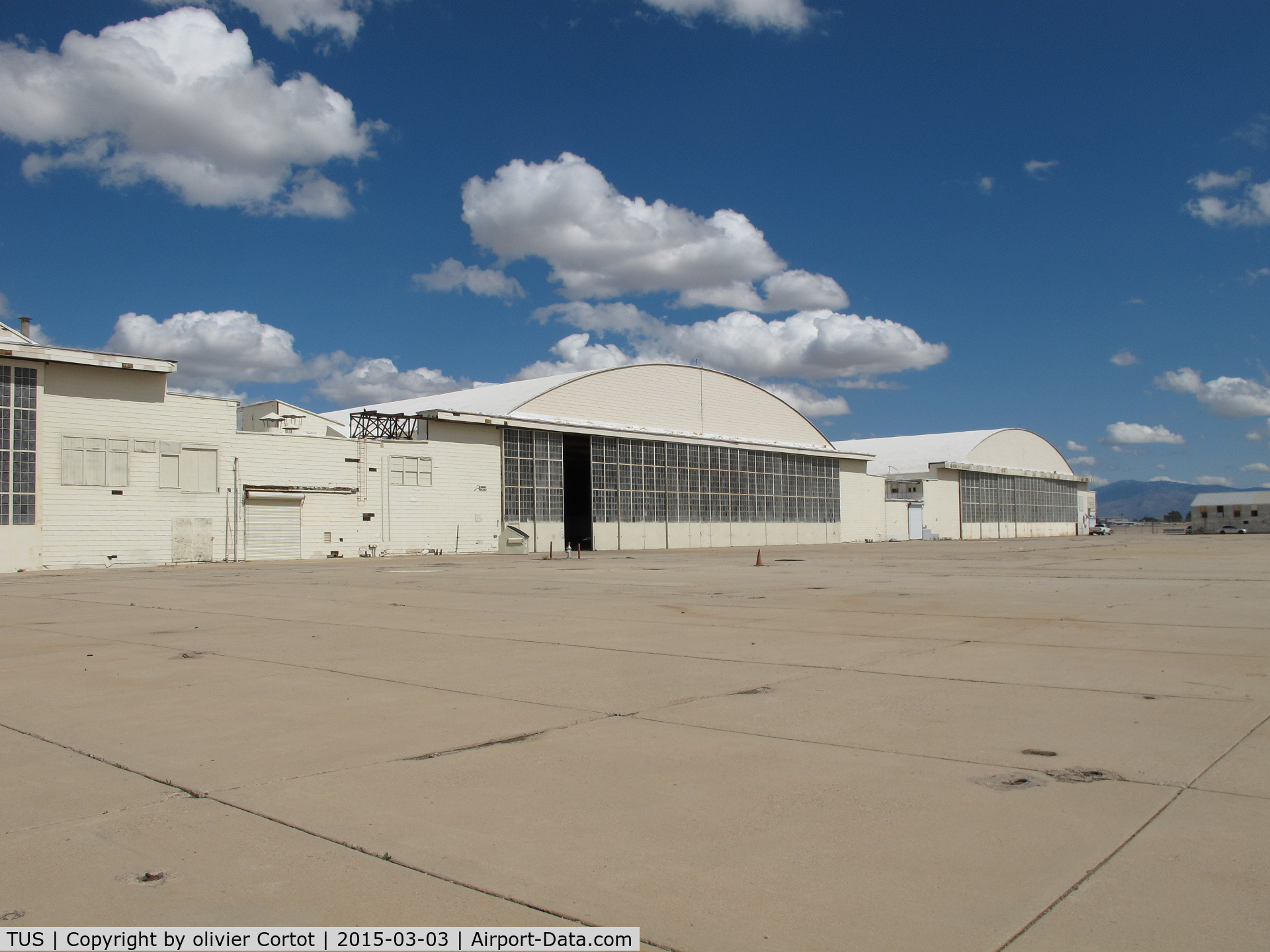 Tucson International Airport (TUS) - some 40's era hangars