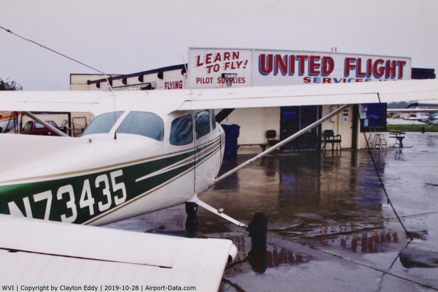 Watsonville Municipal Airport (WVI) - Watsonville airport early 2000's