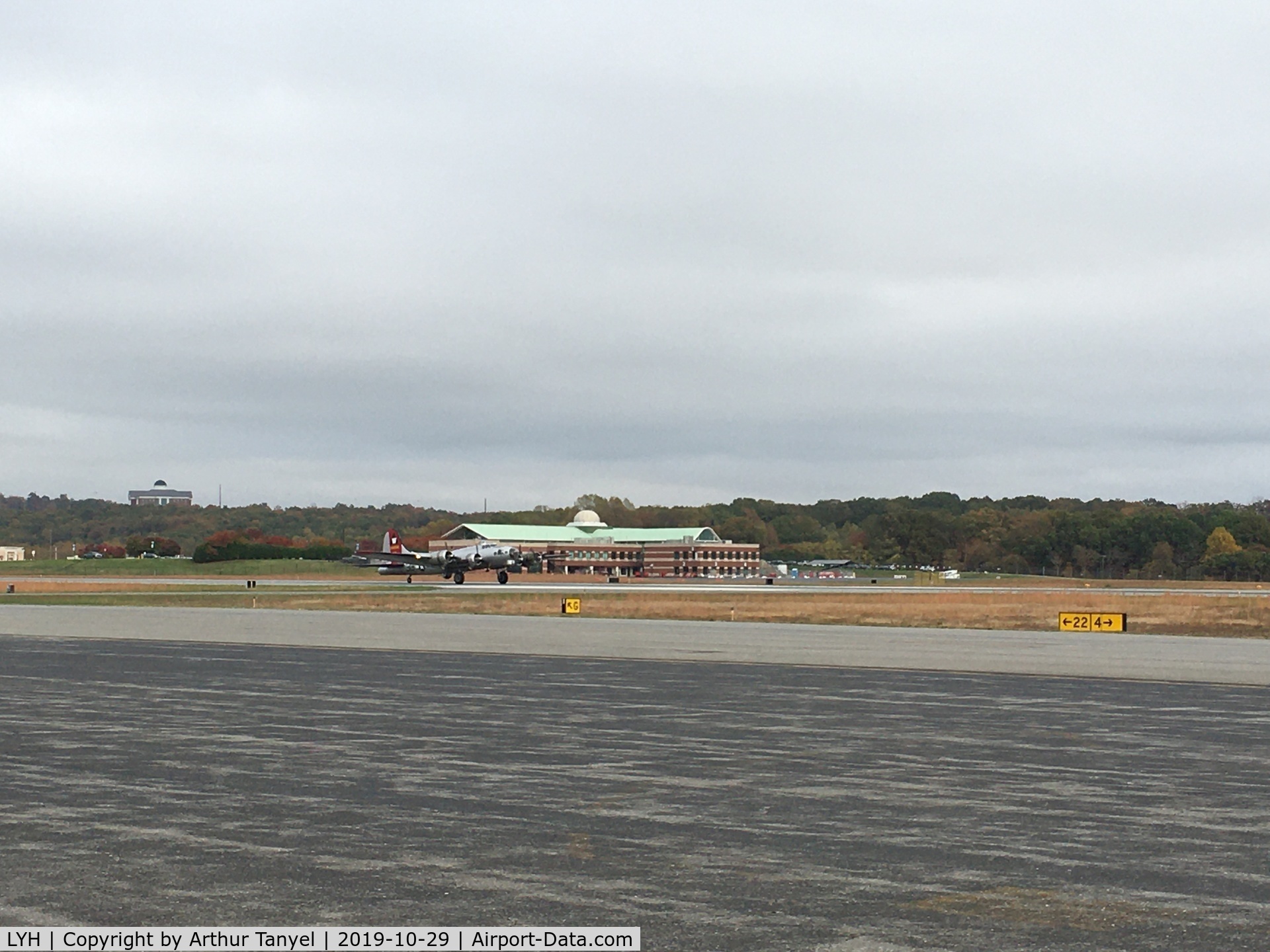 Lynchburg Rgnl/preston Glenn Fld Airport (LYH) - N5017N Aluminum Overcast taking off from Lynchburg Regional