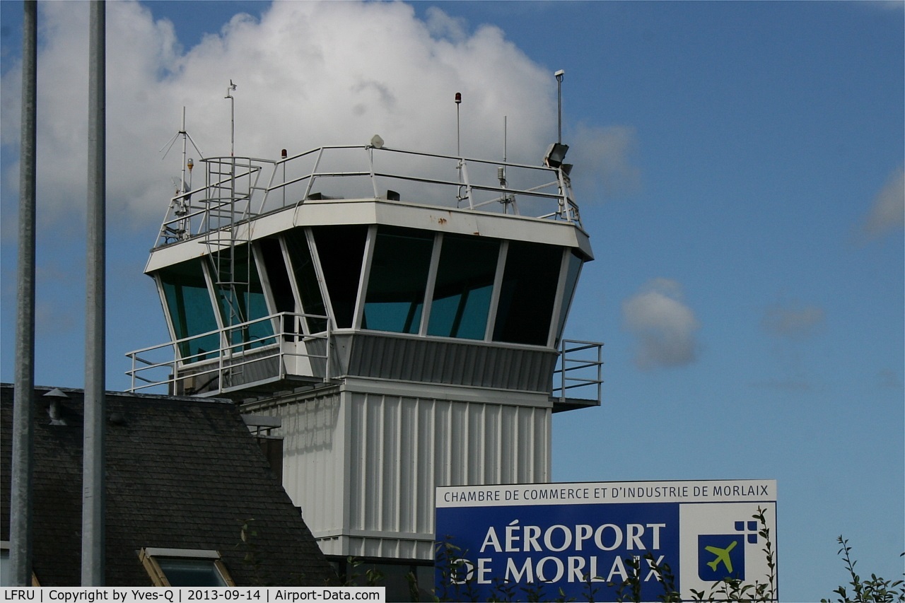 Morlaix Ploujean Airport, Morlaix France (LFRU) - Control tower, Morlaix-Ploujean (LFRU-MXN)