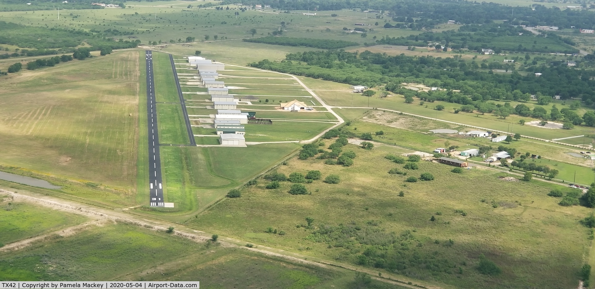 Fair Weather Field Airport (TX42) - Picture of runway 13-31