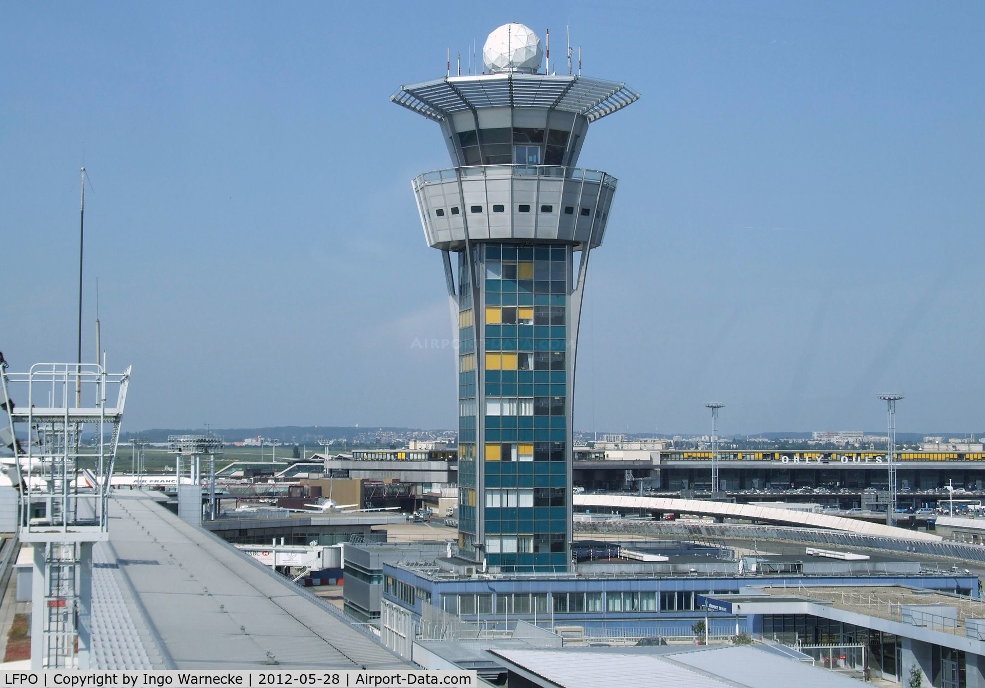 Paris Orly Airport, Orly (near Paris) France (LFPO) - the tower at Paris-Orly airport
