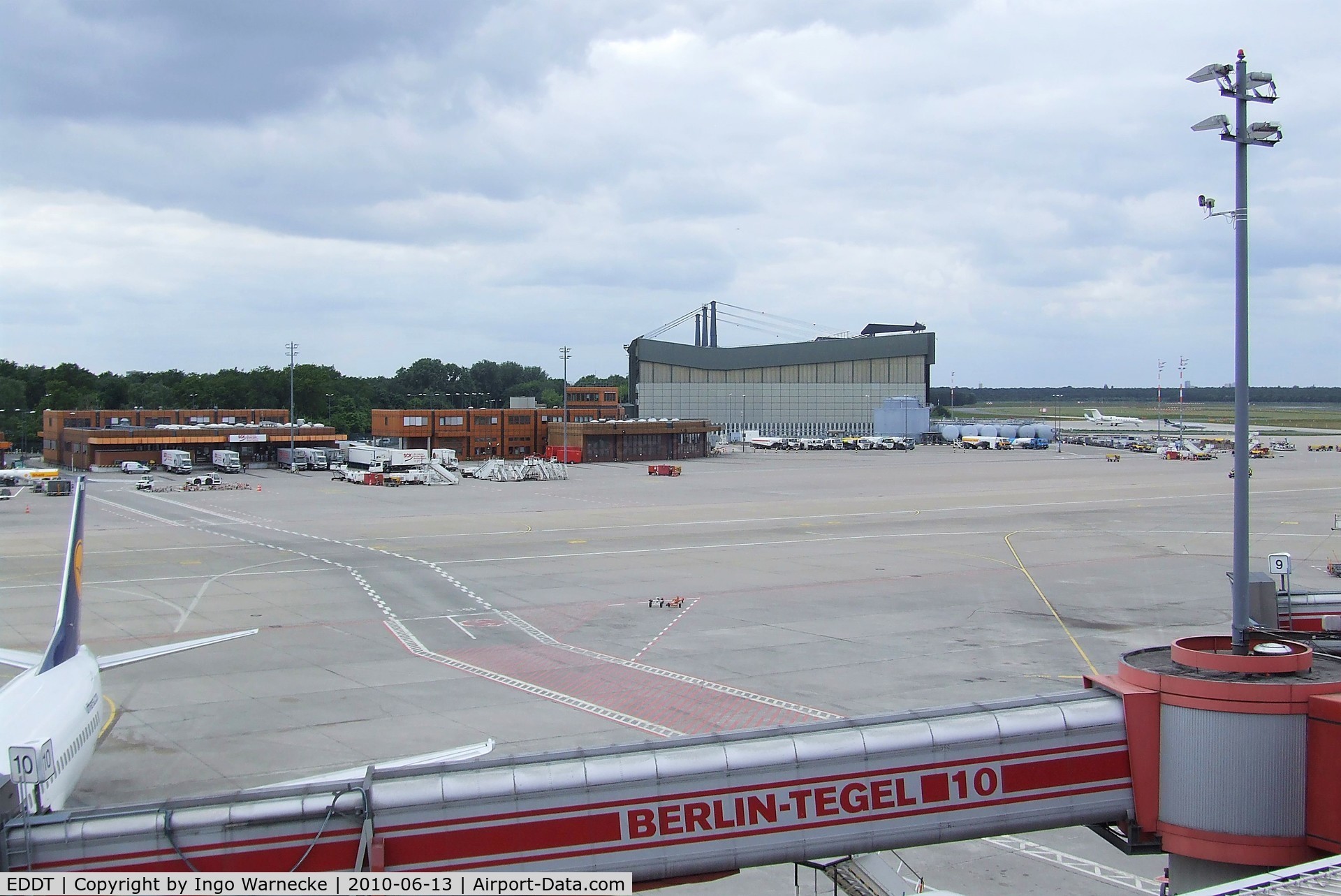 Tegel International Airport (closing in 2011), Berlin Germany (EDDT) - apron at Berlin Tegel airport