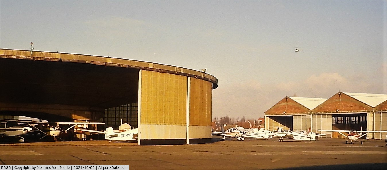 Grimbergen Airfield Airport, Grimbergen Belgium (EBGB) - Slide scan previous century