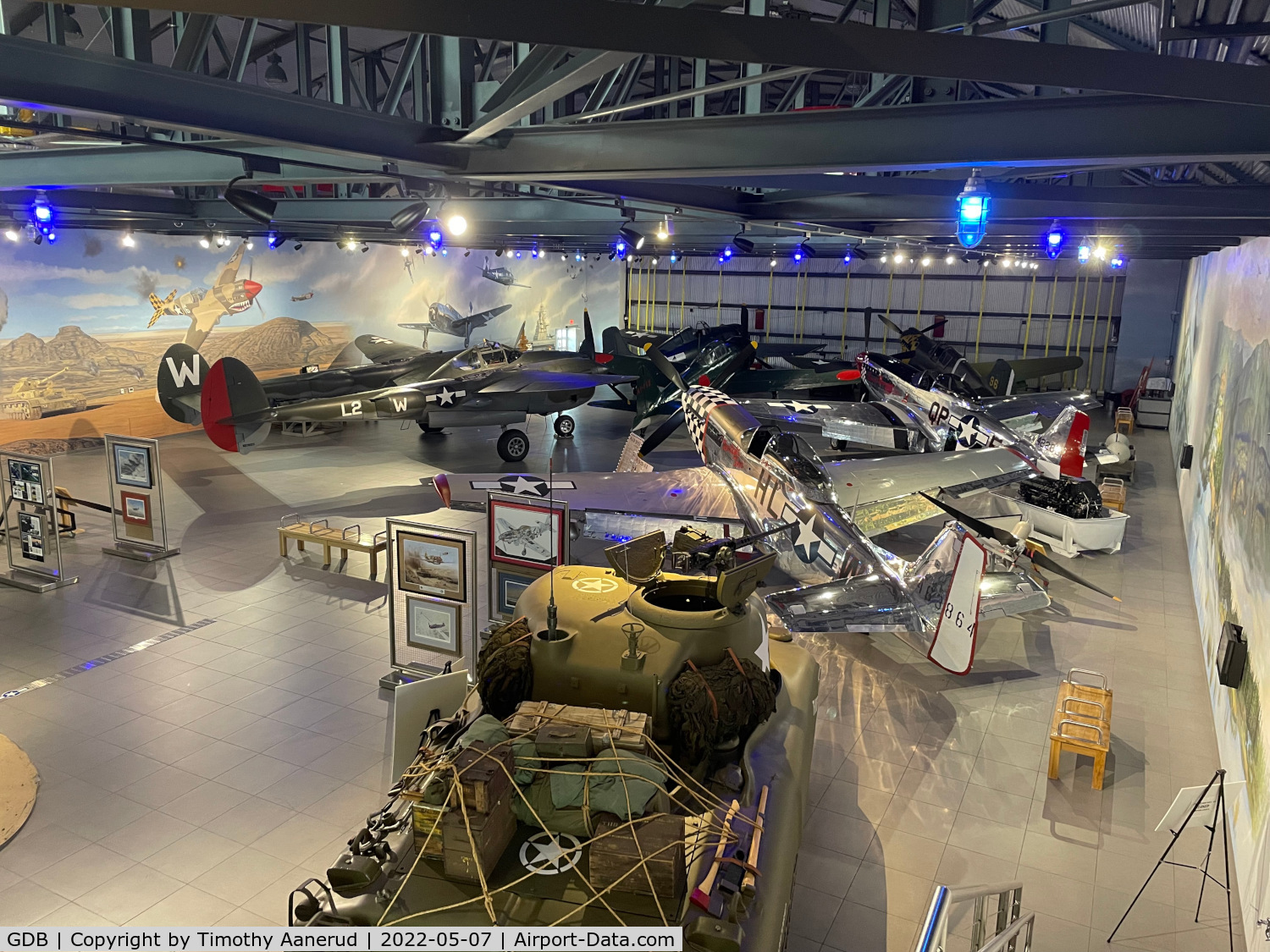 Granite Falls Muni/lenzen-roe Memorial Fld Airport (GDB) - The Fighter Hangar