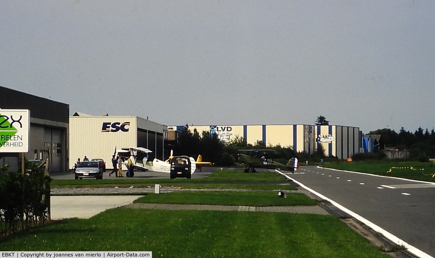 Kortrijk-Wevelgem International Airport, Kortrijk / Wevelgem Belgium (EBKT) - ex-slide