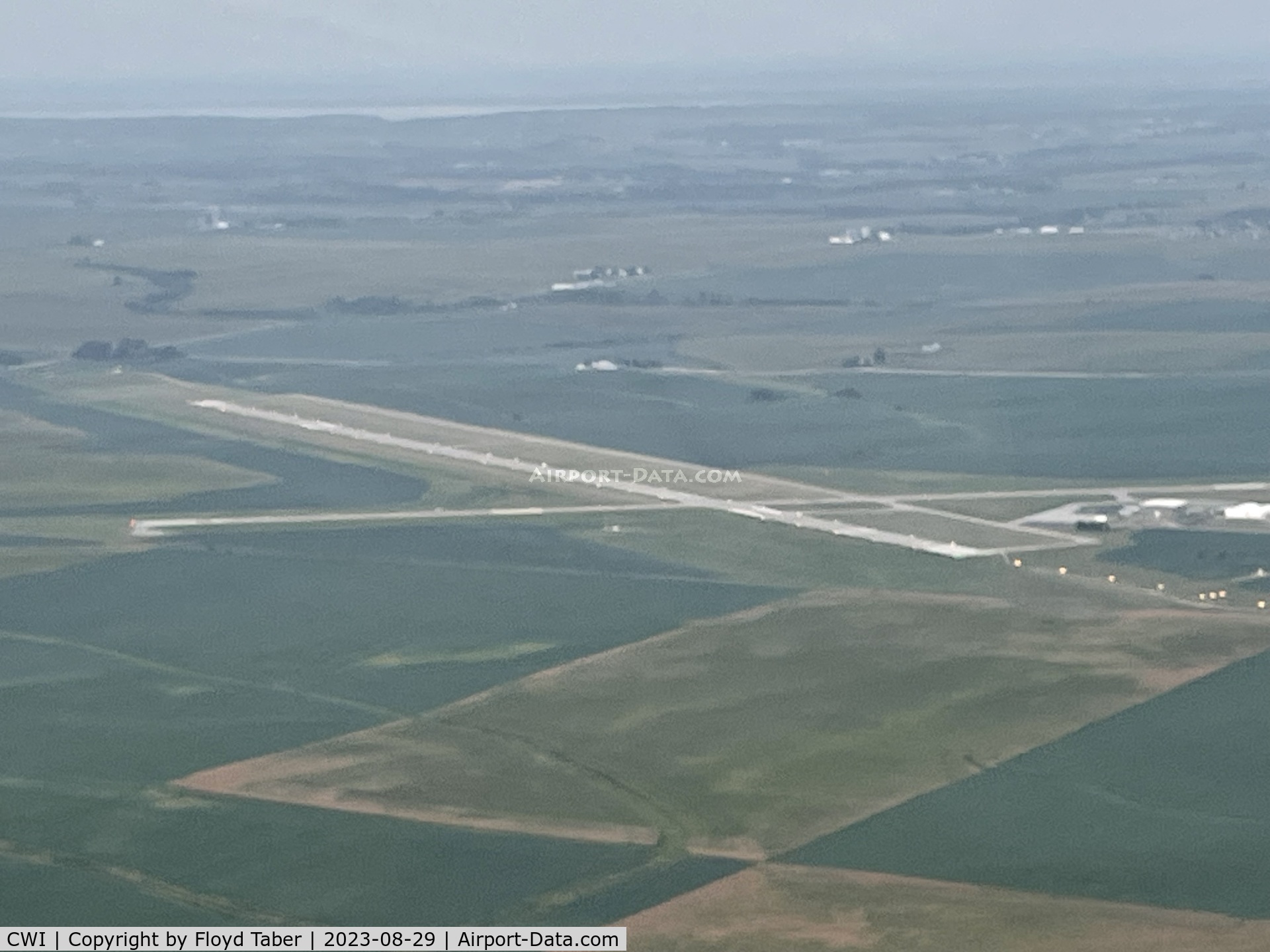 Clinton Municipal Airport (CWI) - LOOKING NORTH EAST