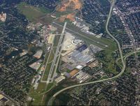 Birmingham-shuttlesworth International Airport (BHM) - Aerial View of Birmingham International Airport - by Gary Chambers