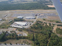 Leesburg Executive Airport (JYO) - Great little airport terminal with nice viewing terrace - by Robin Beesley