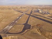 Four Corners Regional Airport (FMN) - Final approach to FMN helipads - by Robert Gross