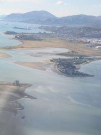 Nelson Airport - Approach to Nelson, coming from Wellington on Origin Pacific's J41 - by Micha Lueck