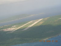 Saipan International Airport (Francisco C. Ada) - Saipan Intl Airport, Rt base to Rwy 07 - by John J. Boling