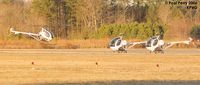 Hampton Roads Executive Airport (PVG) - Chesapeake Bay Helicopters' last training flight of the day - by Paul Perry
