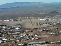 Tucson International Airport (TUS) - Tucson Int'l seen from Cessna 182 N756EB - by John Meneely