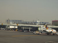 Lic. Benito Juárez International Airport - Airside of Mexico City Terminal - by John J. Boling
