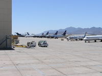 Phoenix Goodyear Airport (GYR) - Airliners returning to service from storage - by John J. Boling