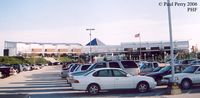 Newport News/williamsburg International Airport (PHF) - Terminal seen from the primary parking lot - by Paul Perry