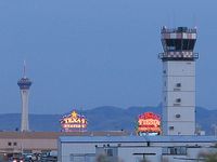 North Las Vegas Airport (VGT) - A tale of two towers. - by Brad Campbell