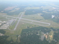 Richard B Russell Airport (RMG) - in the pattern for rwy 01 - by David McClendon