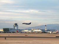 Mc Carran International Airport (LAS) - Southside of the 'D' gates at McCarran - by Brad Campbell