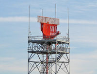 Mc Carran International Airport (LAS) - Radar Tower on South side of McCarran - by Brad Campbell