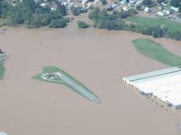 Bloomsburg Municipal Airport (N13) - Hurricane Ivan River Flood - by Shane Watts