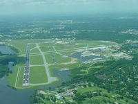 Lafayette Regional Airport (LFT) - Lafayette Regional Airport after heavy rains. - by Jimmy Justice